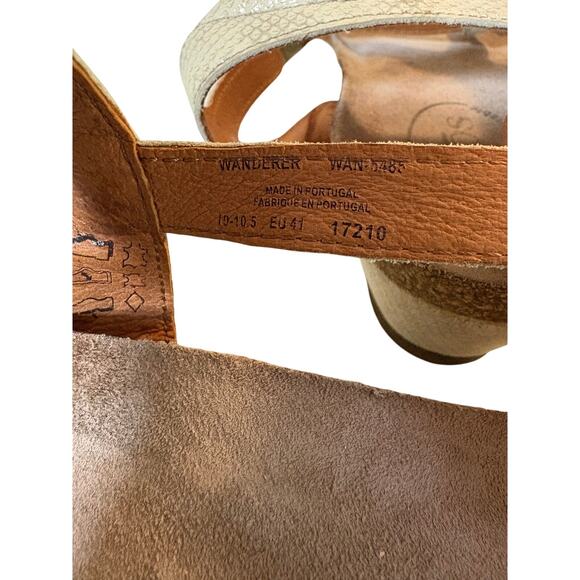 Taos Wanderer Size EU 41 US 10 - 10.5 Around the Ankle Wedge Sandal - Picture 2 of 8